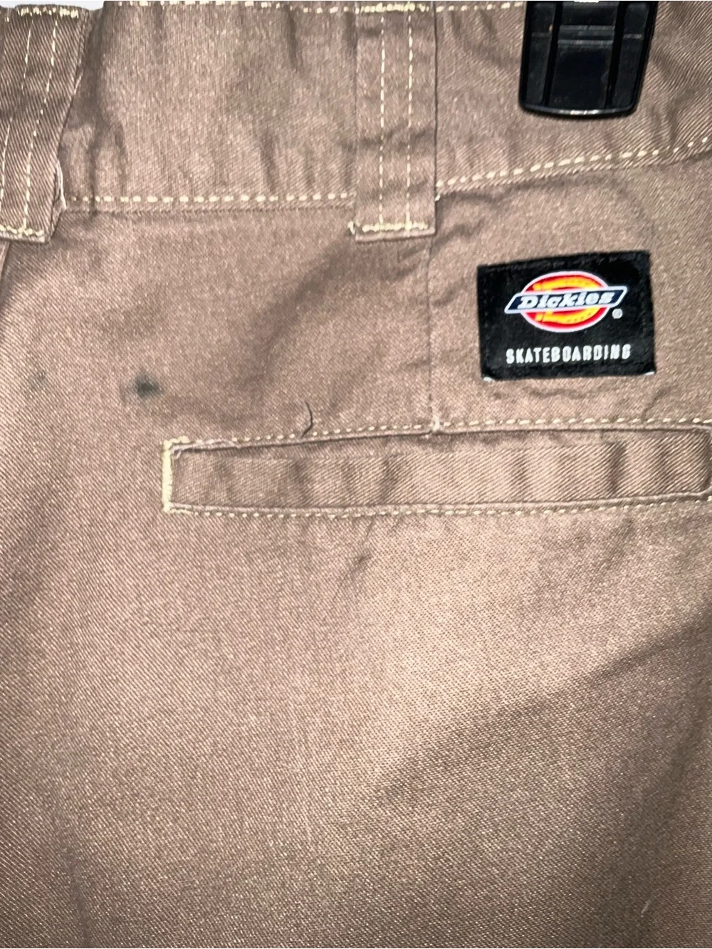 Dickies Skateboarding Mens Slim Fit FLEX Chino Work Pants Tan Brown 30